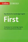 COLLINS KEY WORDS FIRST FOR CAMBRIDGE ENGLISH