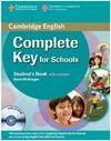 COMPLETE KEY FOR SCHOOLS STUDENT BOOK WITH ANSWERS + CD-ROM