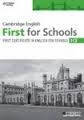 CAMBRIDGE FCE FOR SCHOOLS PRACTICE TESTS TEACHER'S BOOK