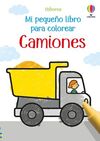 CAMIONES MI PEQUEÑO LIBRO PARA COLOREAR