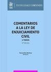 COMENTARIOS A LA LEY DE ENJUICIAMIENTO CIVIL 3 TOMOS