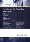 LECCIONES DE DERECHO MERCANTIL VOLUMEN I