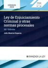 LEY DE ENJUICIAMIENTO CRIMINAL Y OTRAS NORMAS PROCESALES