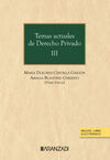 TEMAS ACTUALES DE DERECHO PRIVADO III