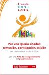 POR UNA IGLESIA SINODAL COMUNION,PARTICIPACION,MISION