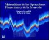 MATEMÁTICA DE LAS OPERACIONES FINANCIERAS Y DE LA INVERSIÓN