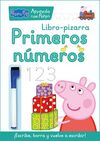 PRIMEROS NÚMEROS (LIPRO-PIZARRA) (PEPPA PIG. CUADERNO DE ACTIVIDA