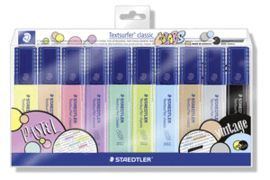 MARCADOR STAEDTLER TEXTSURFER 364 6 PASTEL Y 4 VIN