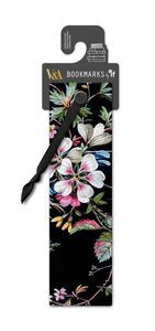 V A MARCAPAGINAS BLACK FLORAL