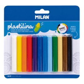 BARRA PLASTILINA 140 GRAMOS 12 COLORES