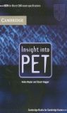 INSIGHT INTO PET. STUDENT'S BOOK