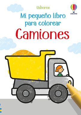 CAMIONES MI PEQUEÑO LIBRO PARA COLOREAR