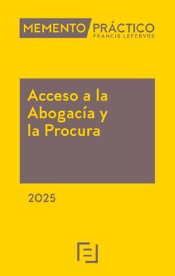 MEMENTO ACCESO A LA ABOGACÍA Y LA PROCURA 2025