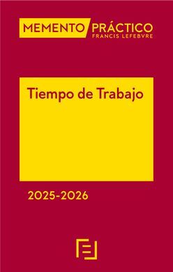 MEMENTO TIEMPO DE TRABAJO 2025-2026