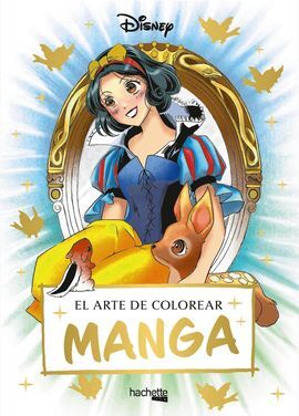 EL ARTE DE COLOREAR MANGA DISNEY