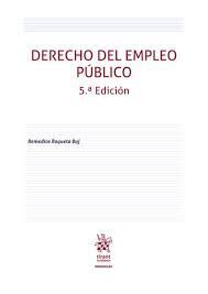 DERECHO DEL EMPLEO PÚBLICO 5ª EDICIÓN