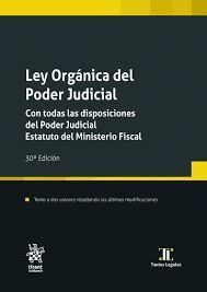 LEY ORGÁNICA EL PODER JUDICIAL. 30 ED