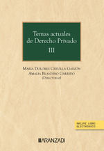 TEMAS ACTUALES DE DERECHO PRIVADO III