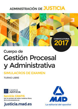 CUERPO DE GESTIÓN PROCESAL Y ADMINISTRATIVA DE LA ADMINISTRACIÓN DE JUSTICIA (TU