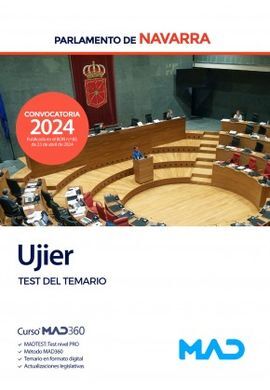 UJIER DEL PARLAMENTO TEST DEL TEMARIO