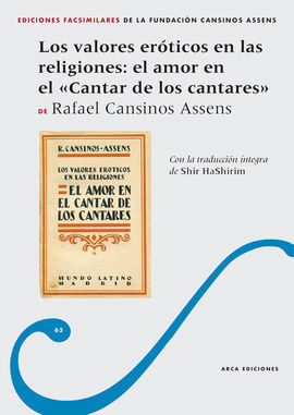 LOS VALORES ERÓTICOS EN LAS RELIGIONES: EL AMOR EN