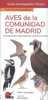 AVES DE LA COMUNIDAD DE MADRID- GUIAS  DESPLEGABLE