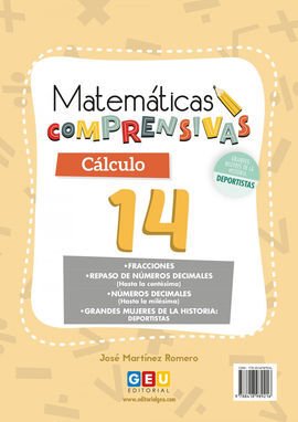 MATEMÁTICAS COMPRENSIVAS 14