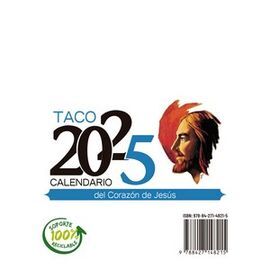 TACO 2025 MESA CON SOPORTE CALENDARIO SAGRADO CORA