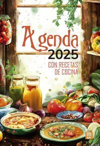 AGENDA CON RECETAS DE COCINA 2025 (DEVOLVER ANTES