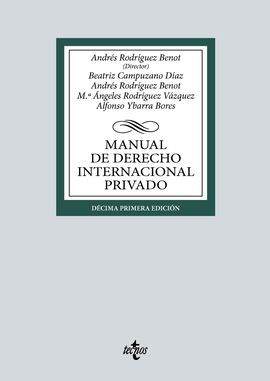 MANUAL DE DERECHO INTERNACIONAL PRIVADO