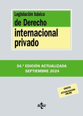 LEGISLACION BÁSICA DE DERECHO INTERNACIONAL PRIVADO