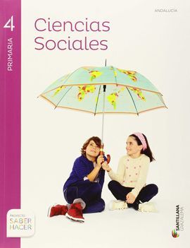 CIENCIAS SOCIALES ANDALUCIA + ATLAS - 4º ED. PRIM.