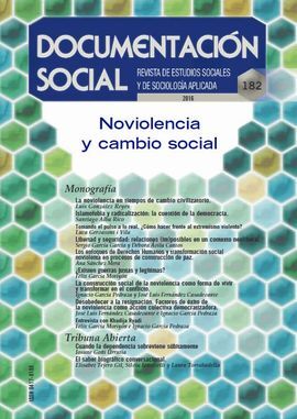 DOCUMENTACION SOCIAL 182/NOVIOLENCIA Y CAMBIO SOCIAL