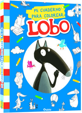 MI CUADERNO PARA COLOREAR LOBO